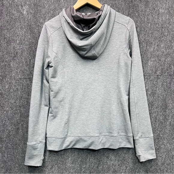 UNDER ARMOUR Women’s Gray Full Zip Hoodie Hooded Sweatshirt Size Small - Picture 9 of 11